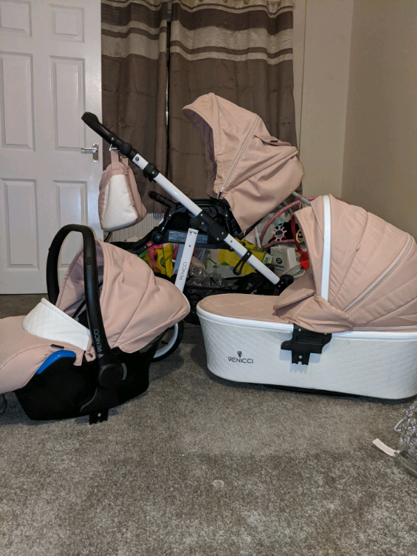 pure rose venicci pram